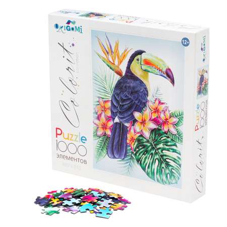 Пазл Origami Colorit Collection 1000 элементов Тукан 07895