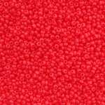Бисер Preciosa чешский с эффектом алебастра с цветным покрытием 10/0 50 г Прециоза 17897 красный