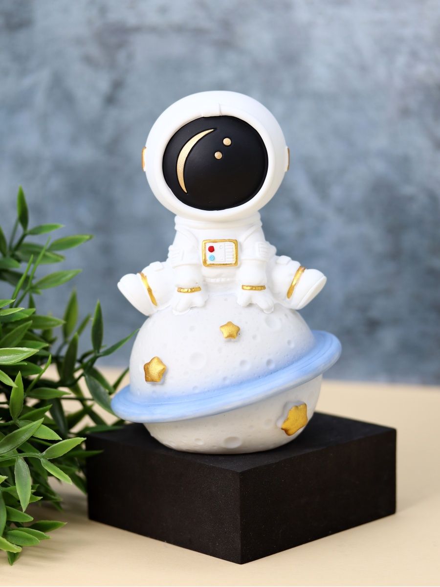 Ночник iLikeGift Lunar cosmonaut blue - фото 4