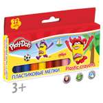 Набор Kinderline пластиковых мелков 12цв Play Doh