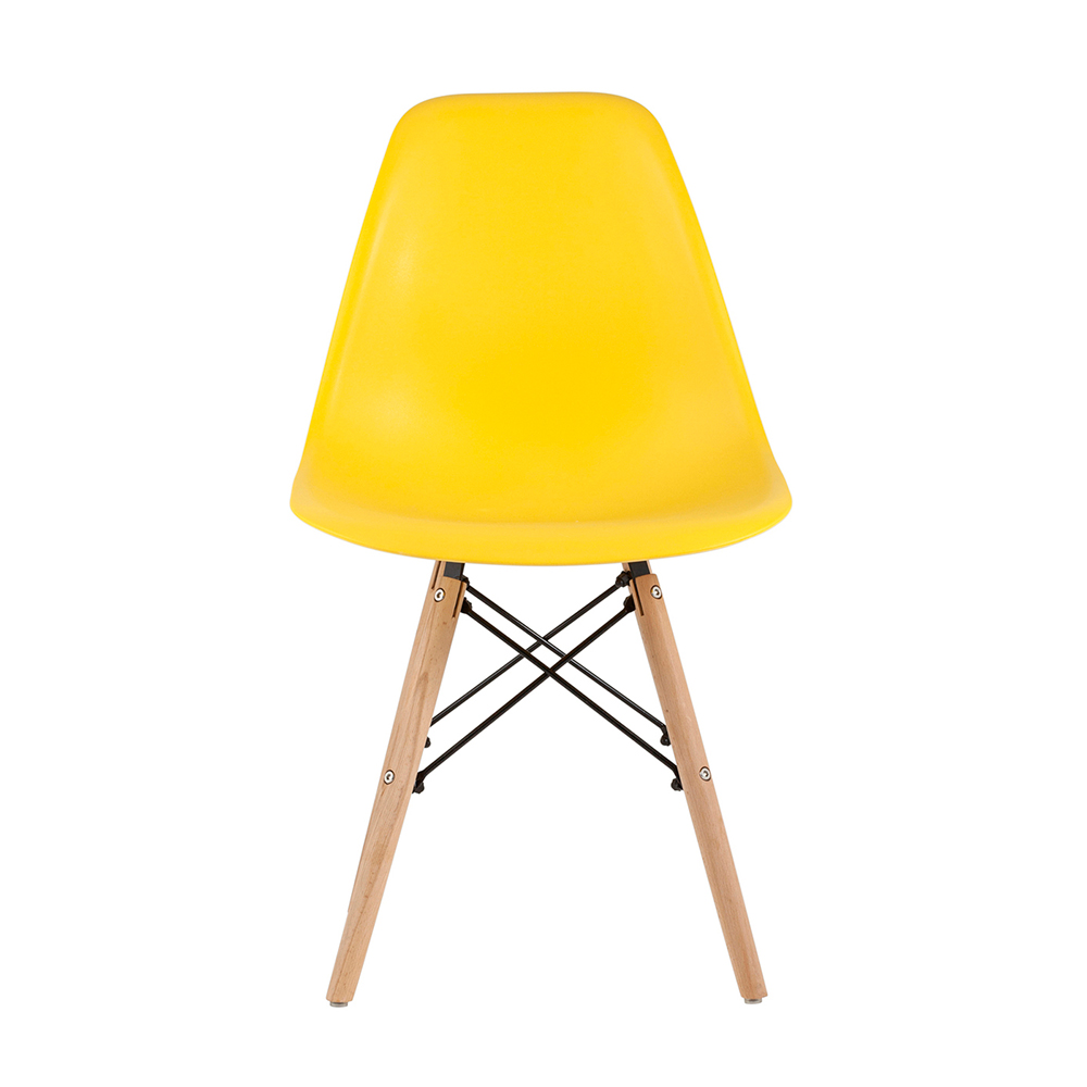 Стул Stool Group DSW Style yellow - фото 4