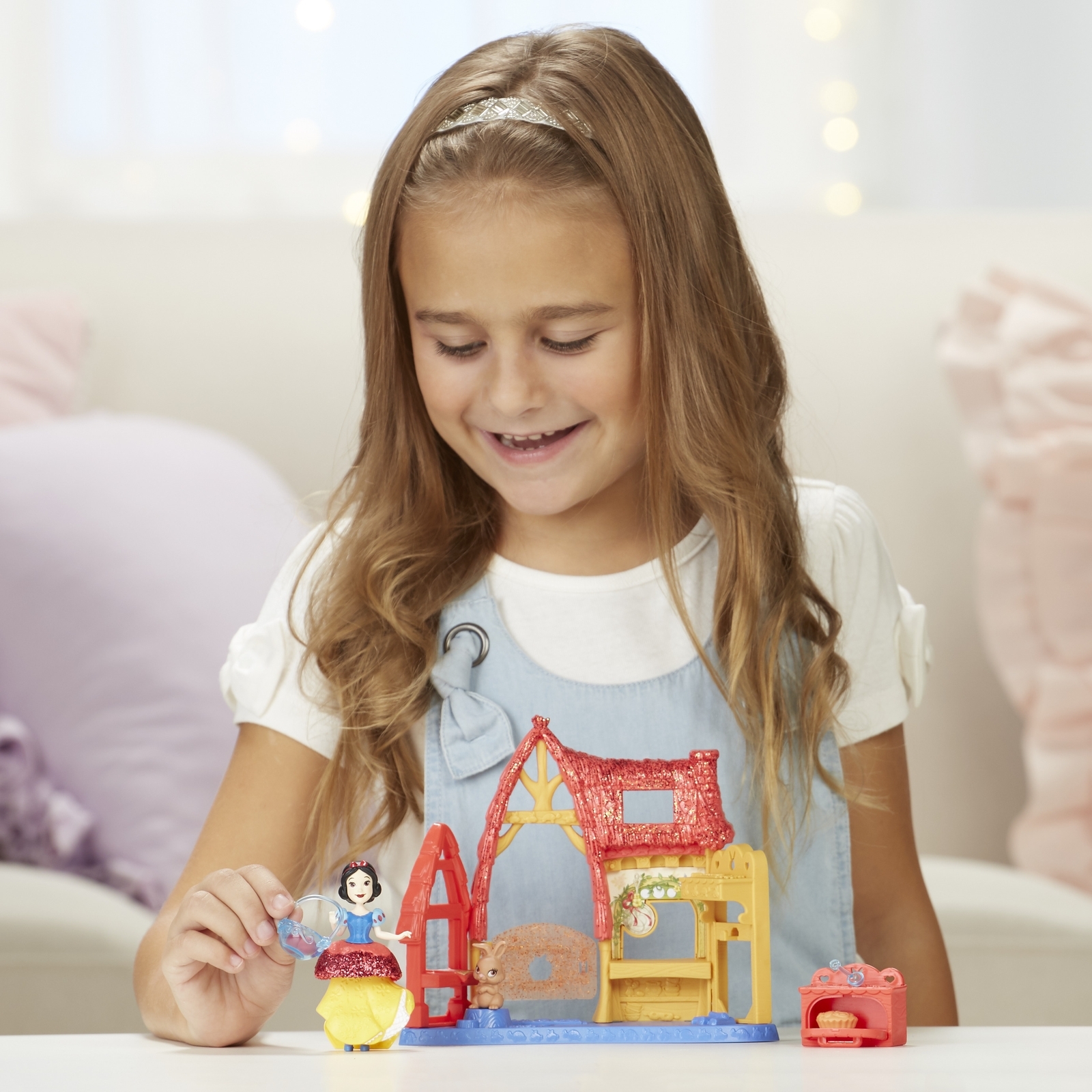 Набор игровой Disney Princess Hasbro Кукла из мультфильма Домик Белоснежки E3084EU4 E3052EU4 - фото 4