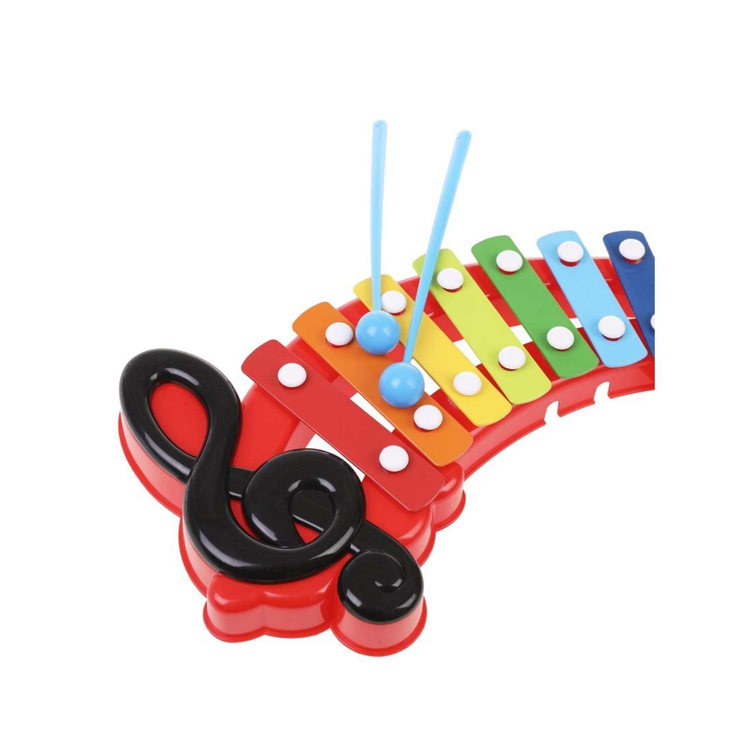 Ксилофон музыкальный Наша Игрушка развивающая игрушка 8 нот - фото 2