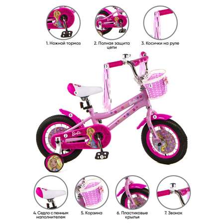 Детский велосипед Navigator Barbie
