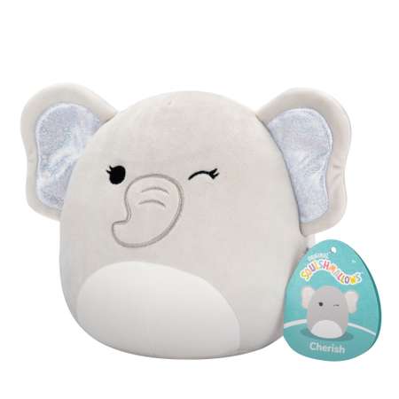 Игрушка мягкая Squishmallows Серый слон