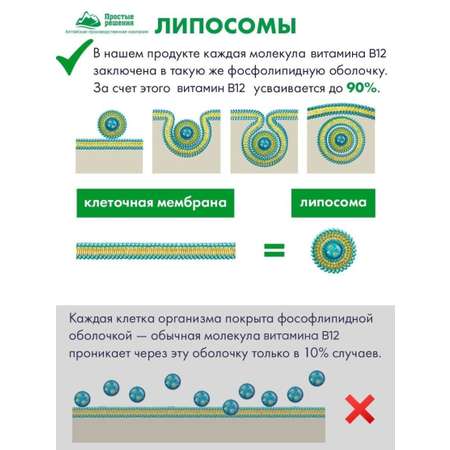 БАД Алтайские традиции Липосомальный витамин B12