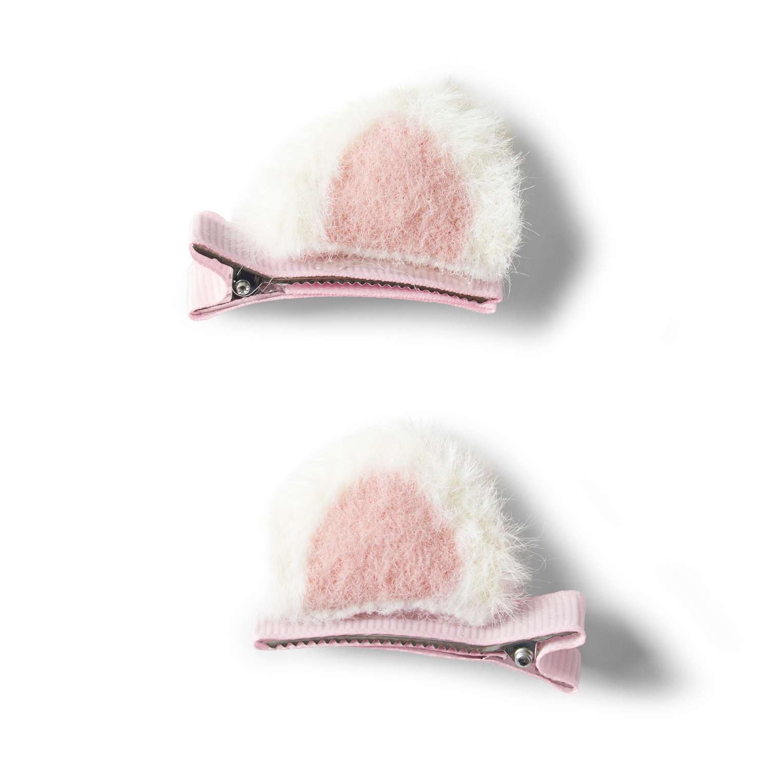Заколки для волос Happy Baby кошачьи ушки розовые - фото 1