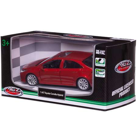 Автомобиль Abtoys Toyota MSZ 1:43 оранжевый