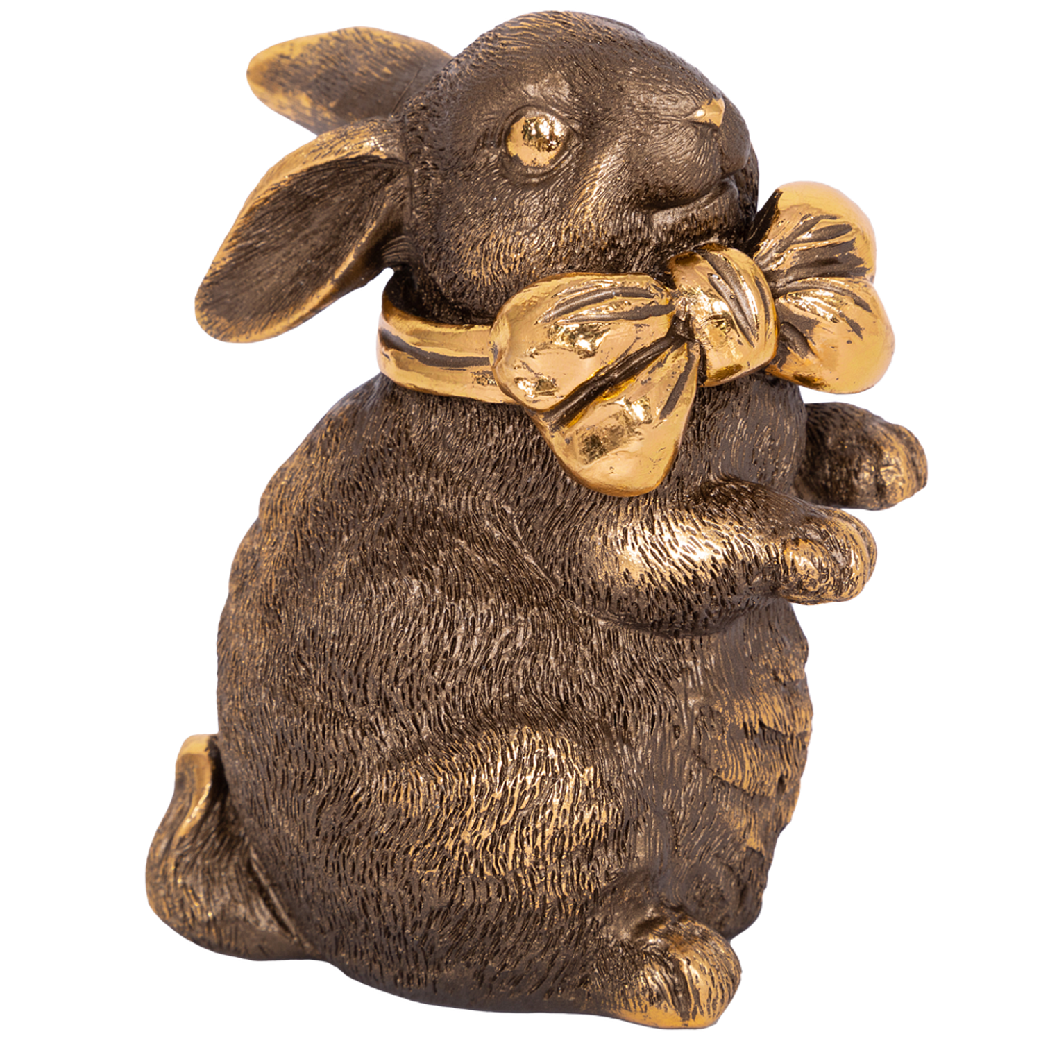 Статуэтка BOGACHO Кролик Банни бронзовая - фото 2