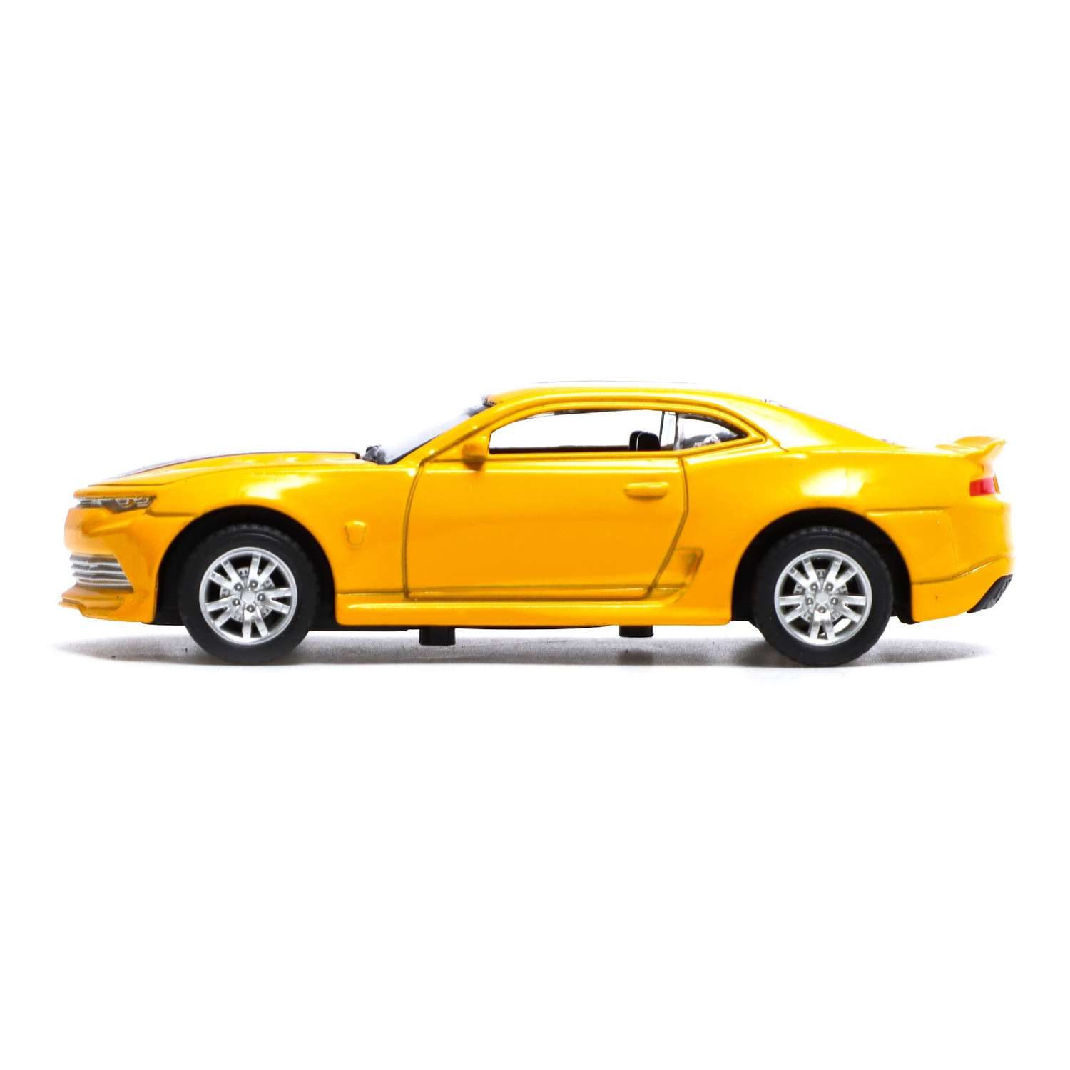 Машина Автоград металлическая «Гонка» инерционная масштаб 1:43 цвет жёлтый 7608966 - фото 2