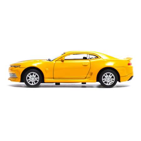 Машина Автоград металлическая «Гонка» инерционная масштаб 1:43 цвет жёлтый