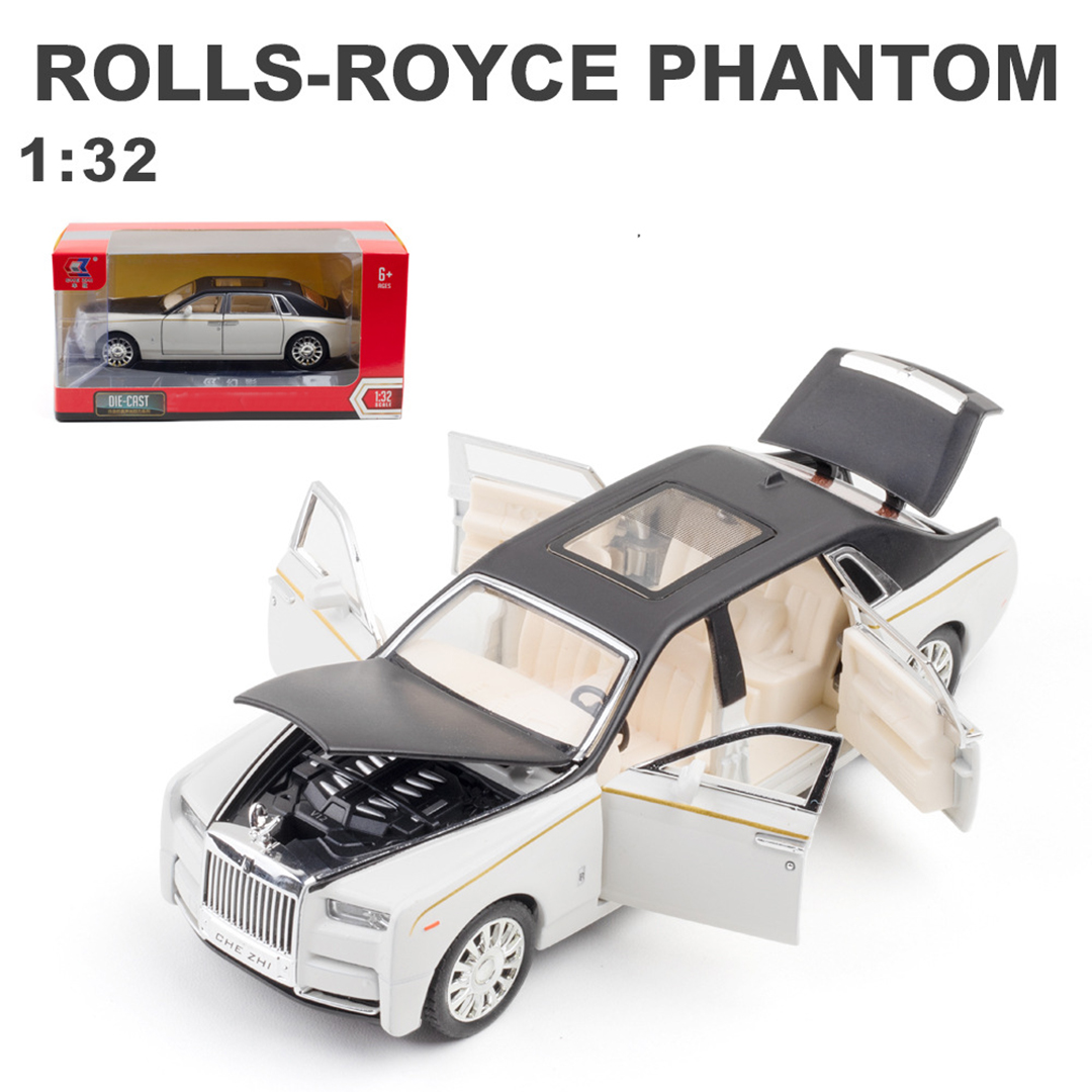 Автомобиль CINLANKIDS 1:24 белый CAR-32203/WHITE - фото 6