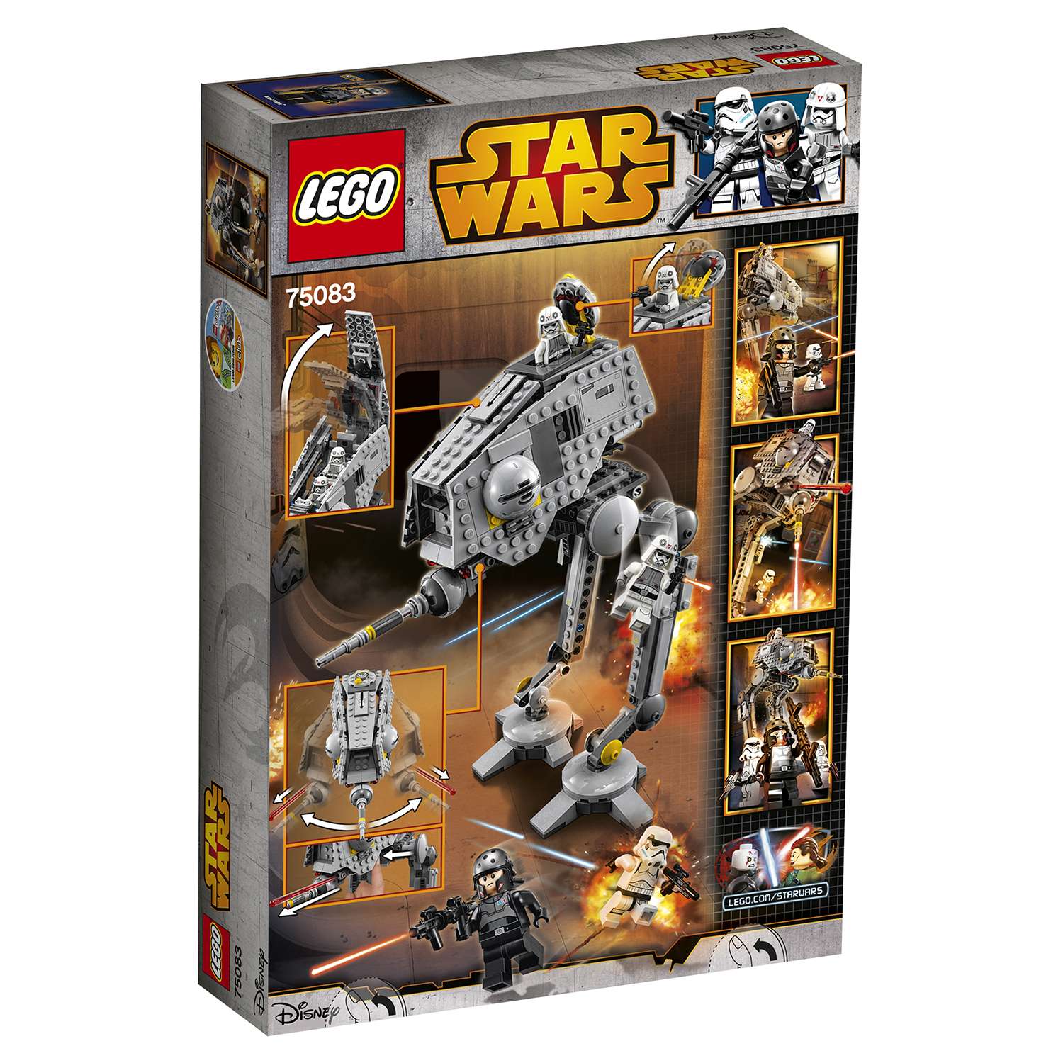 Конструктор LEGO Star Wars TM Вездеходная Оборонительная Платформа AT- (75083) - фото 3