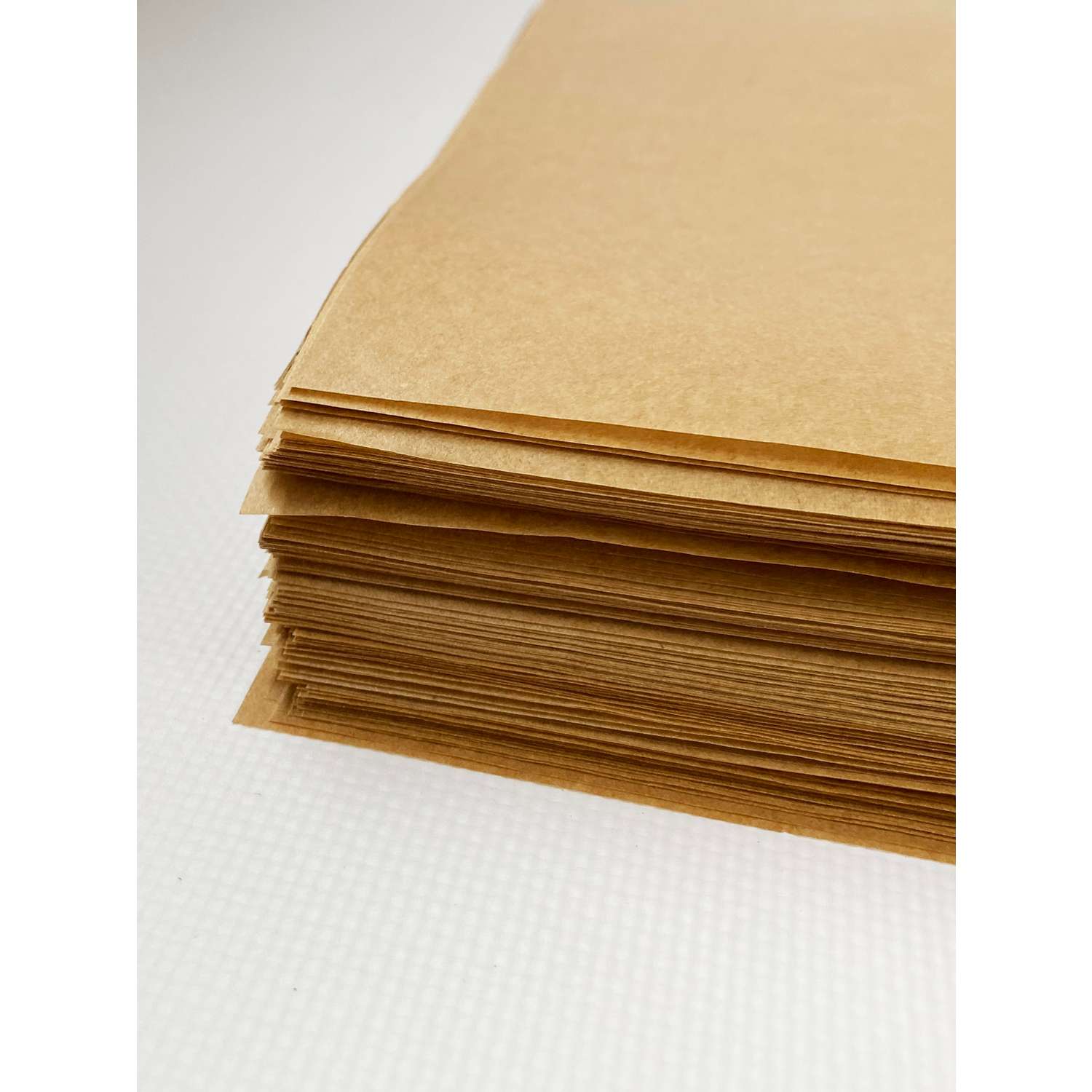Бумага для выпечки с силиконом Gurmanoff 500 листов 40х60 см 52 мкм 39 гр/м2 коричневая профессиональная - фото 14