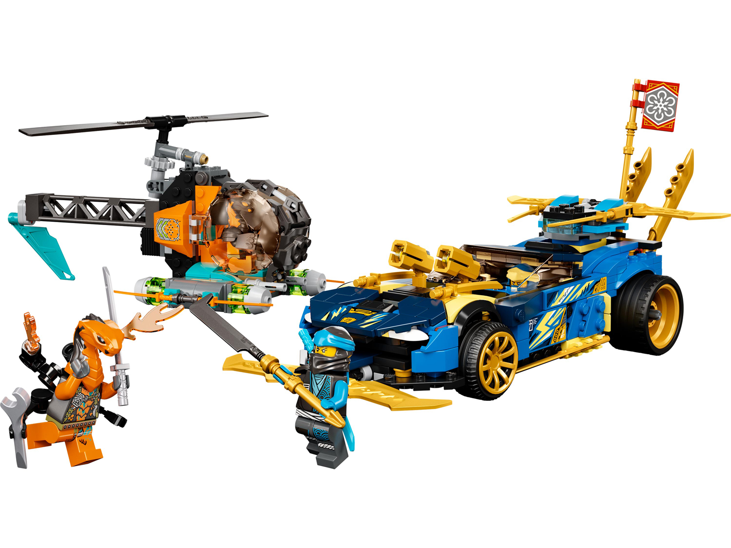 Конструктор детский LEGO Ninjago Гоночный автомобиль 71776 - фото 15