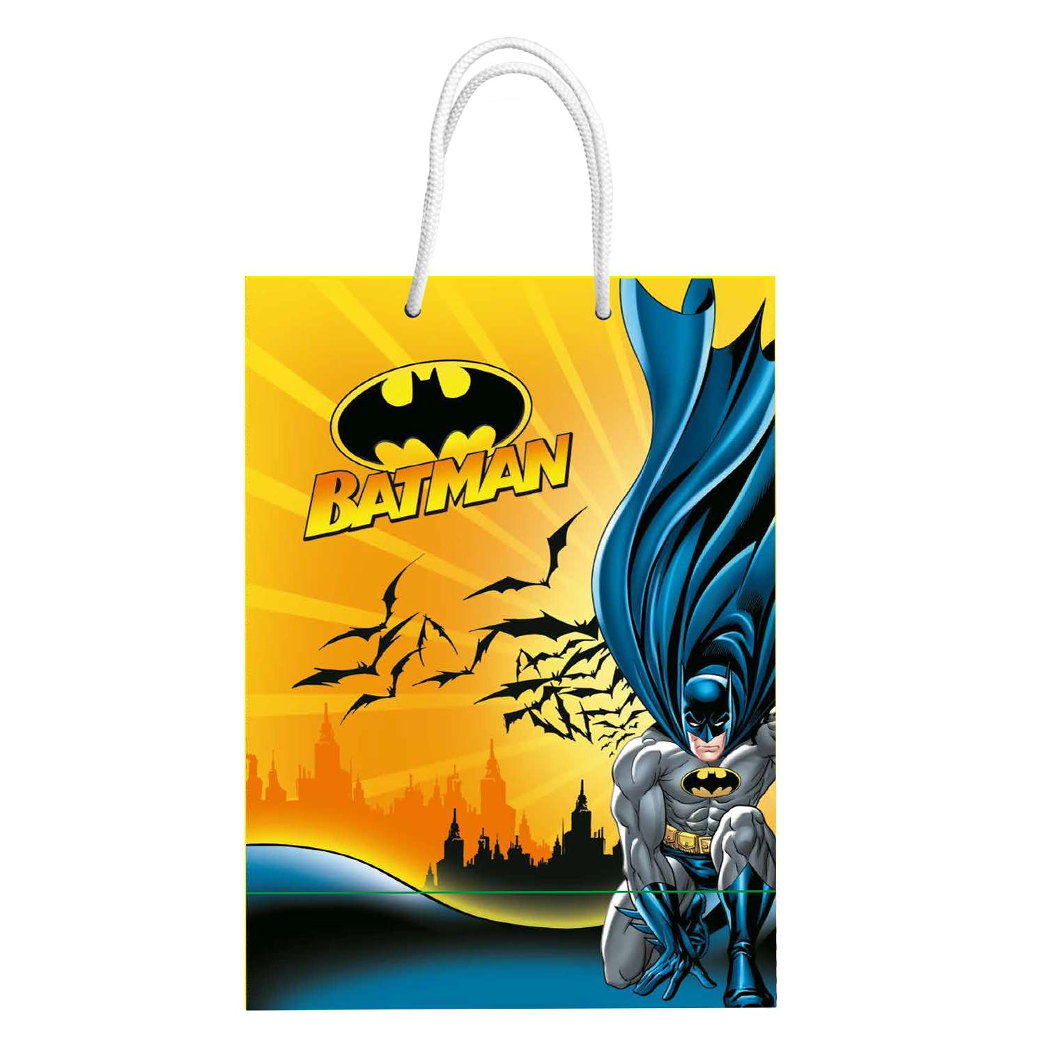 Пакет подарочный ND PLAY Batman 22*31*10см 280577 - фото 1