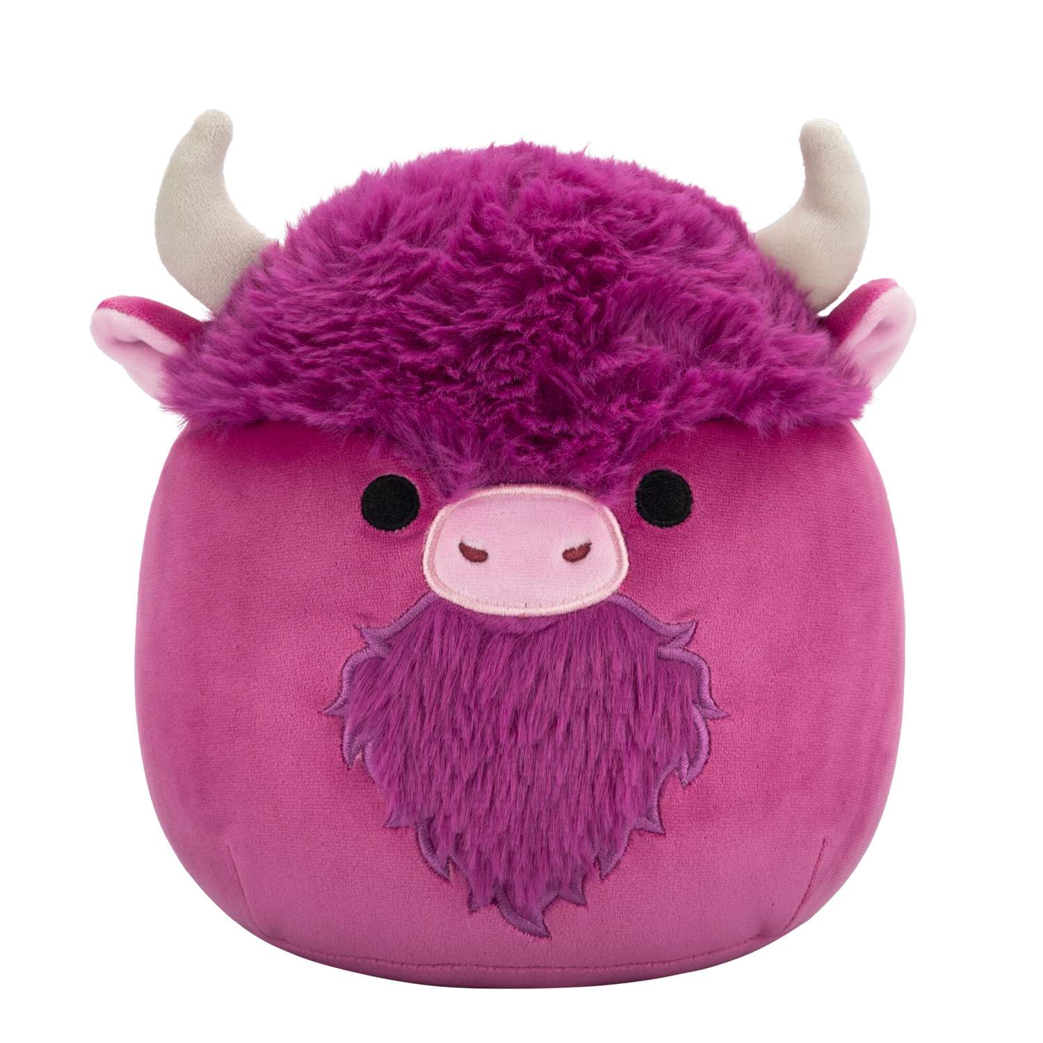 Игрушка мягкая Squishmallows Сливовый бизон - фото 7