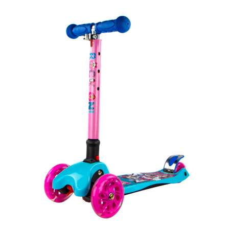 Самокат детский трехколесный LOL Surprise! I rocked кикборд для девочки со светящимися колесами складной