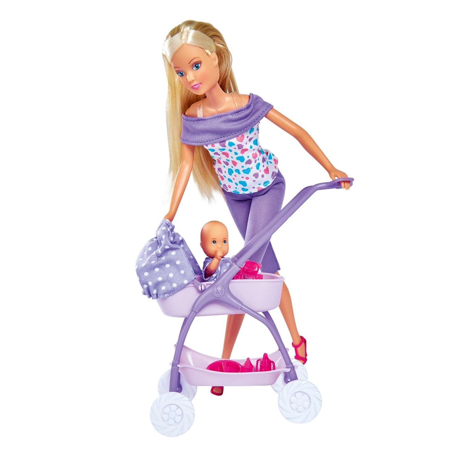 Кукла Штеффи STEFFI с ребёнком 2 вида 29 см 5733067 - фото 1
