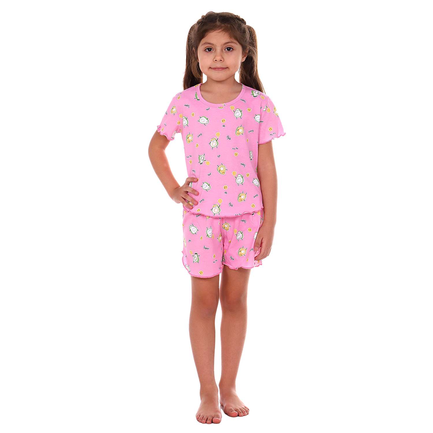Пижама Детская Одежда 0410КД2/розовый3 - фото 1