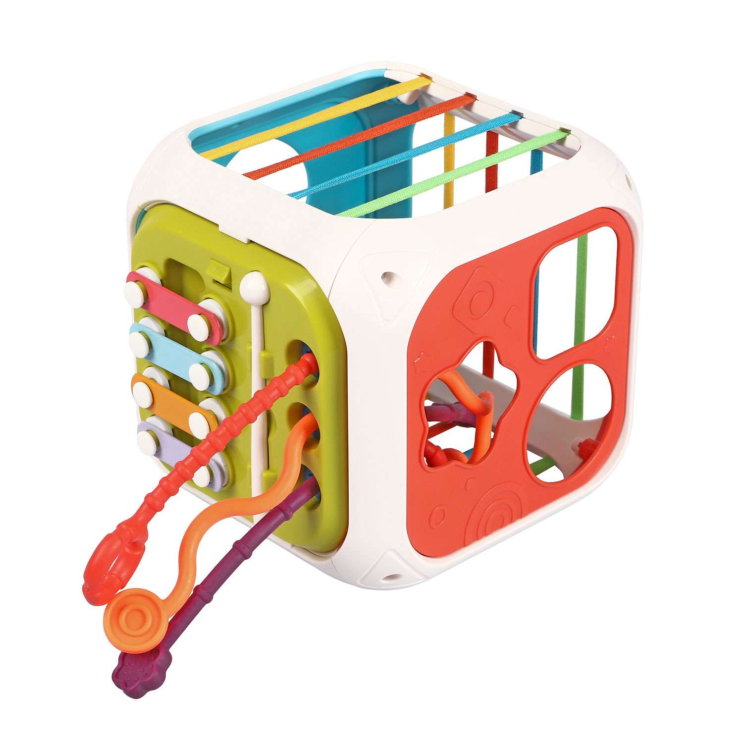 Развивающая игрушка Smart Baby Умный куб бизиборд JB0334079 - фото 18
