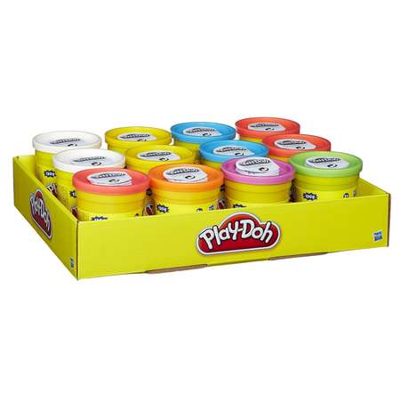 Большая баночка пластилина Play-Doh 130 г в ассортименте