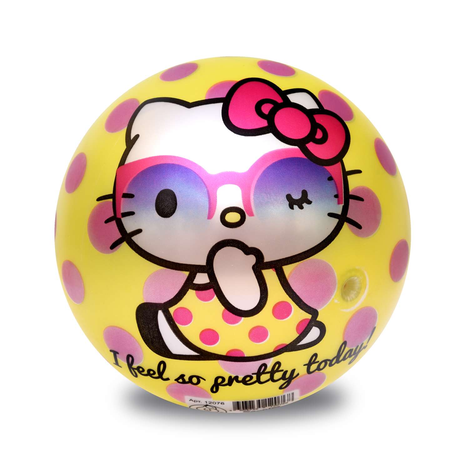 Мяч ЯиГрушка Hello Kitty-1 15см 12076ЯиГ - фото 2