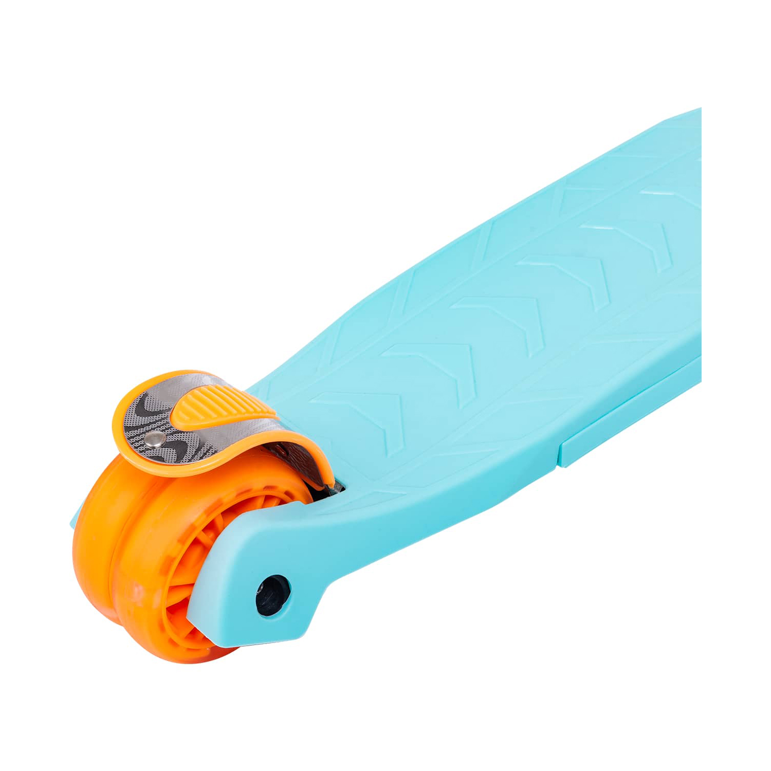 Самокат RIDEX трехколесный 3 wheels scooter Bunny 135/90 light blue/orange - фото 5