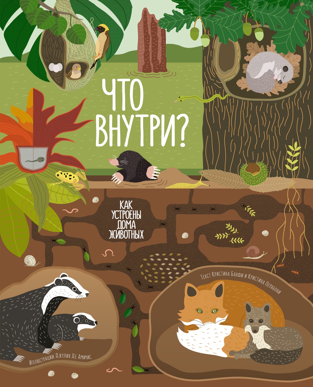 Книга Махаон Что внутри? Как устроены дома животных. - фото 1