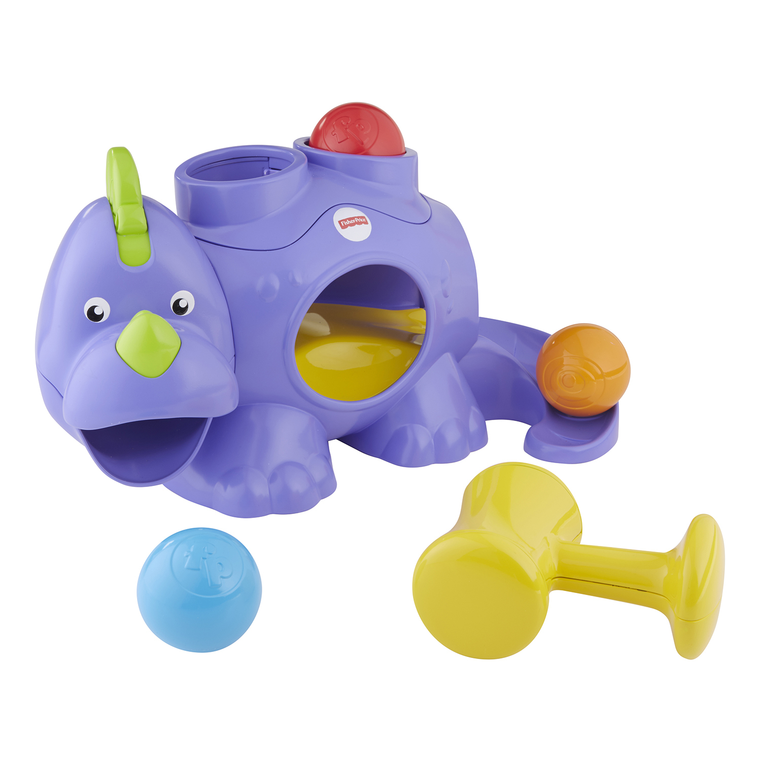 Игрушка Fisher Price Динозаврик Стучи и катай - фото 3