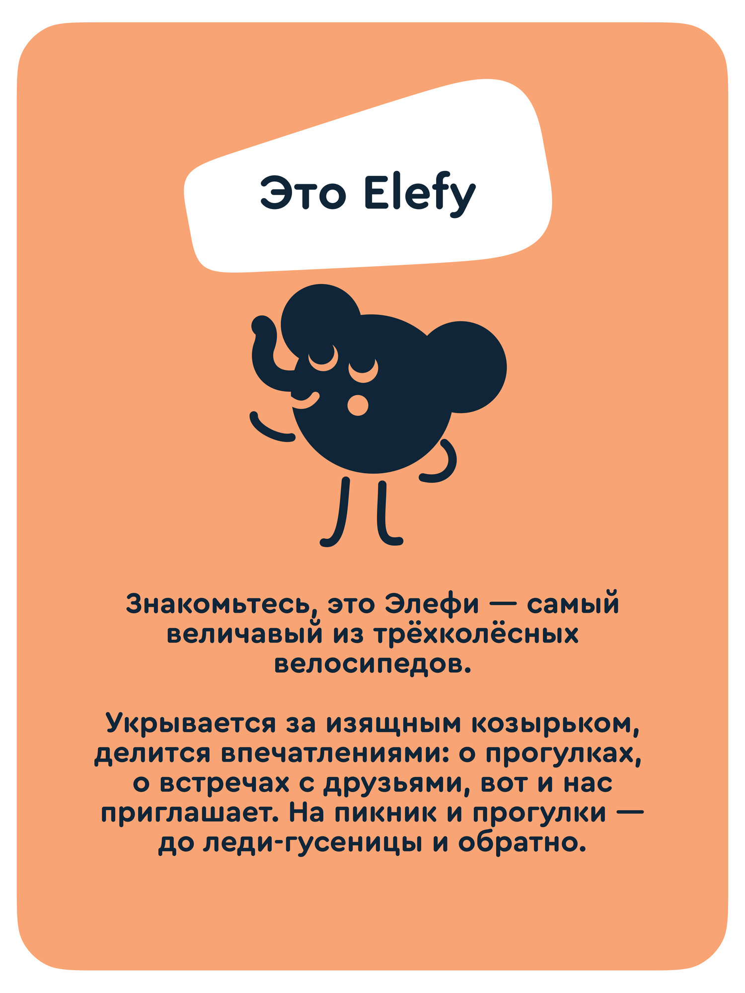 Детский трёхколесный велосипед с ручкой Junion Elefy мятный - фото 22