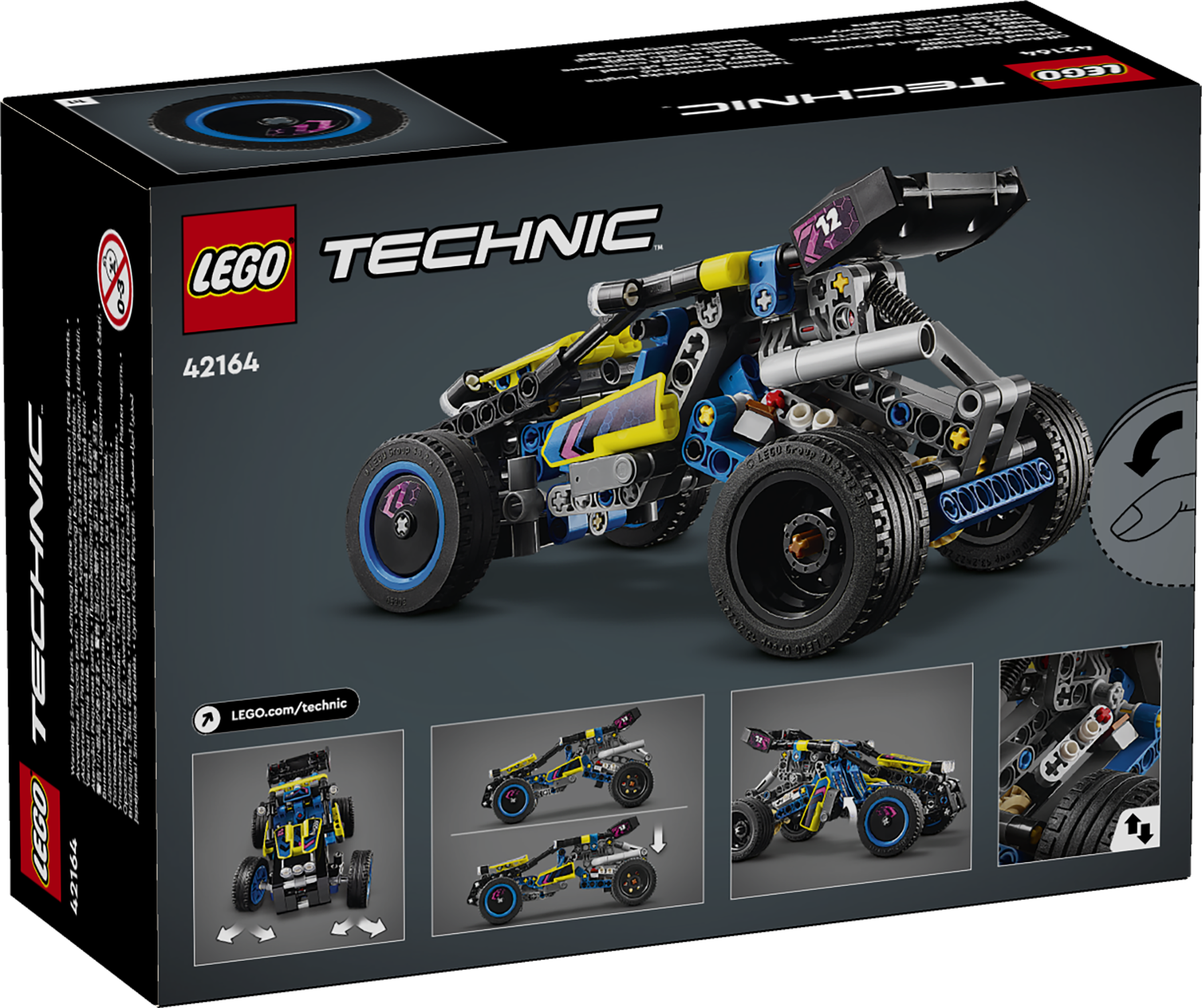 Конструктор LEGO Technic Багги для гонок по бездорожью 42164 - фото 9