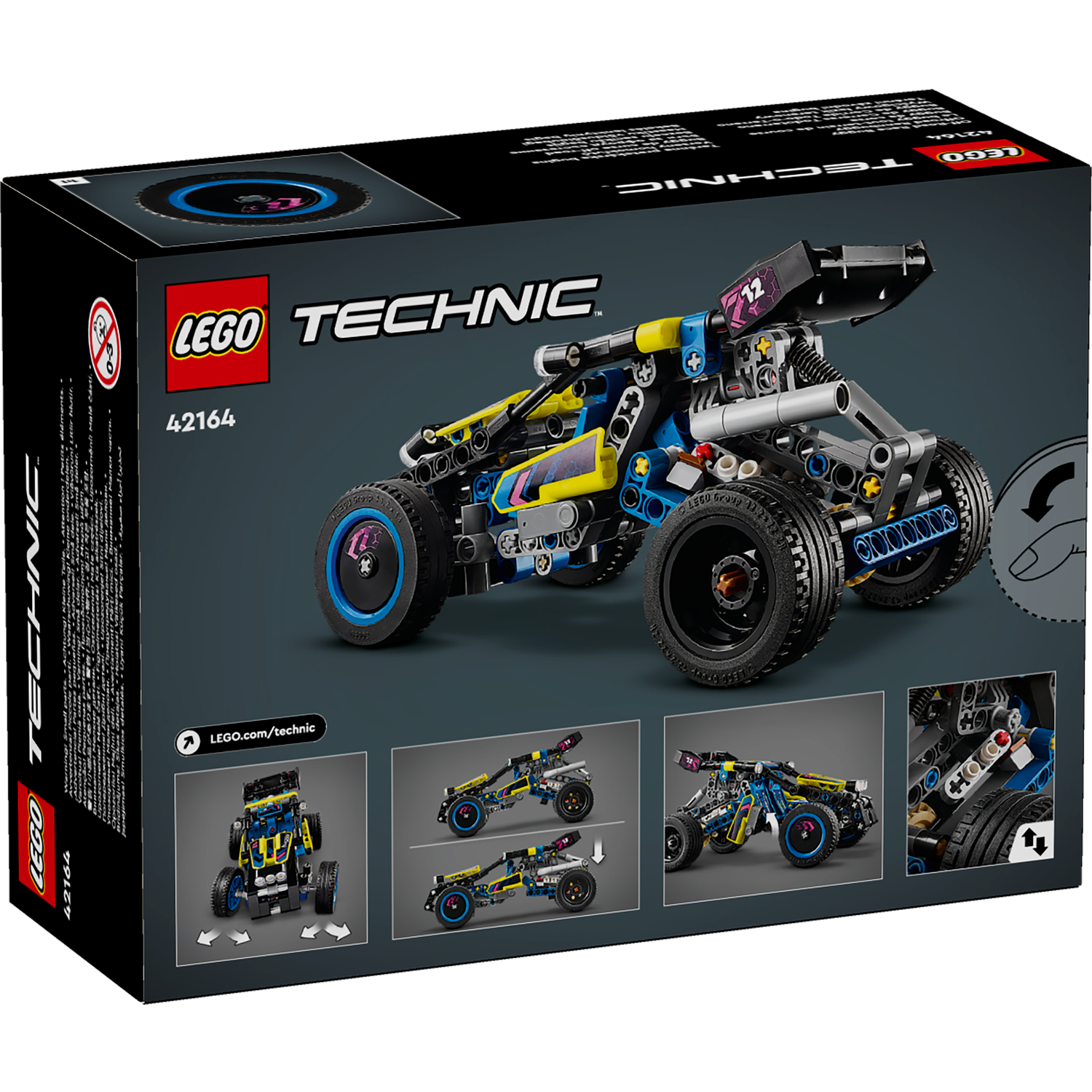 Конструктор LEGO Technic Багги для гонок по бездорожью 42164 - фото 9