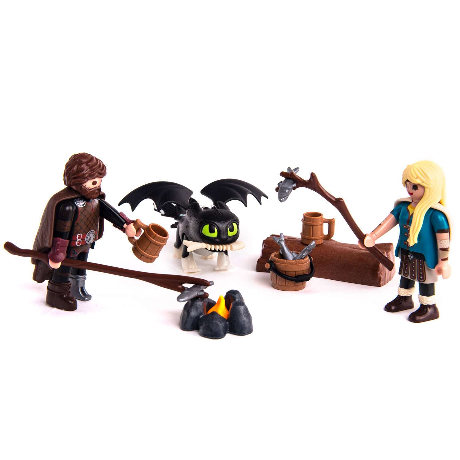 Конструктор Playmobil Dragons Иккинг и Астрид 70040pm - фото 1