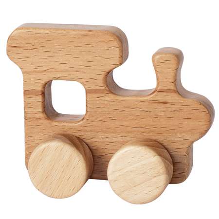 Деревянная игрушка-каталка ПК Лидер Паровозик