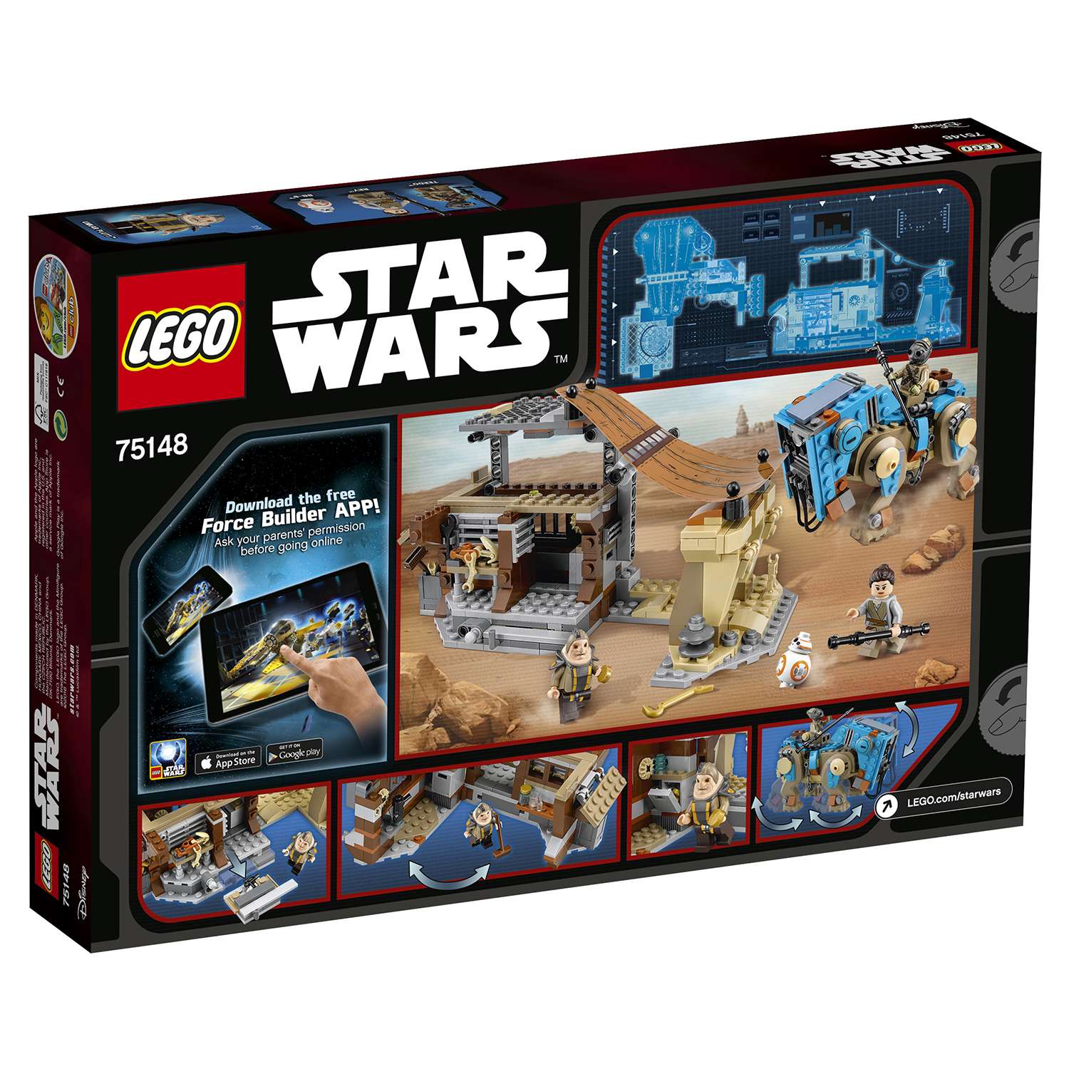 Конструктор LEGO Star Wars TM Столкновение на Джакку™ (75148) - фото 3