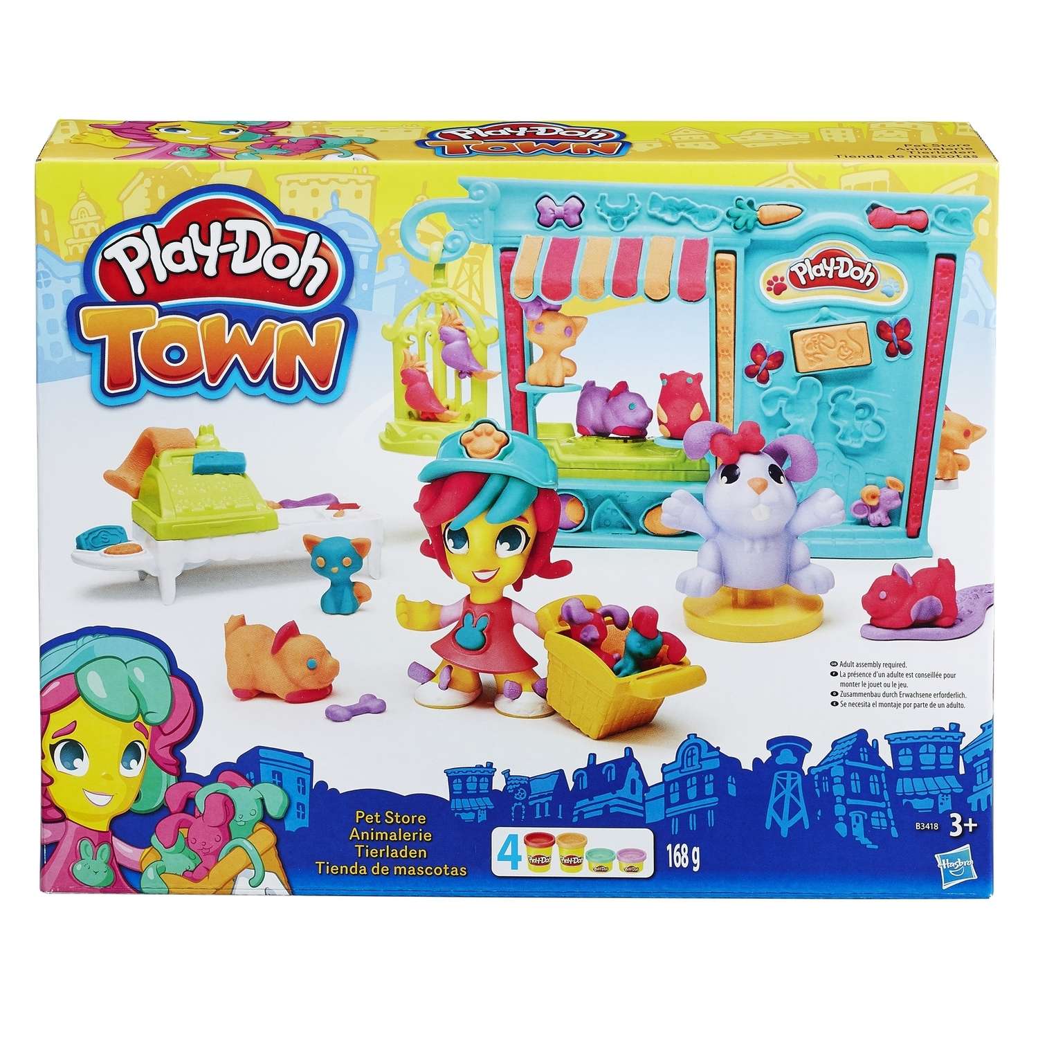 Набор Play-Doh серии Город. Магазинчик домашних питомцев - фото 1