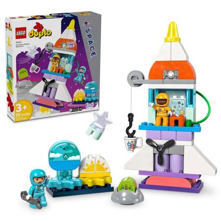 Конструктор детский LEGO Duplo Приключение на космическом шаттле 10422