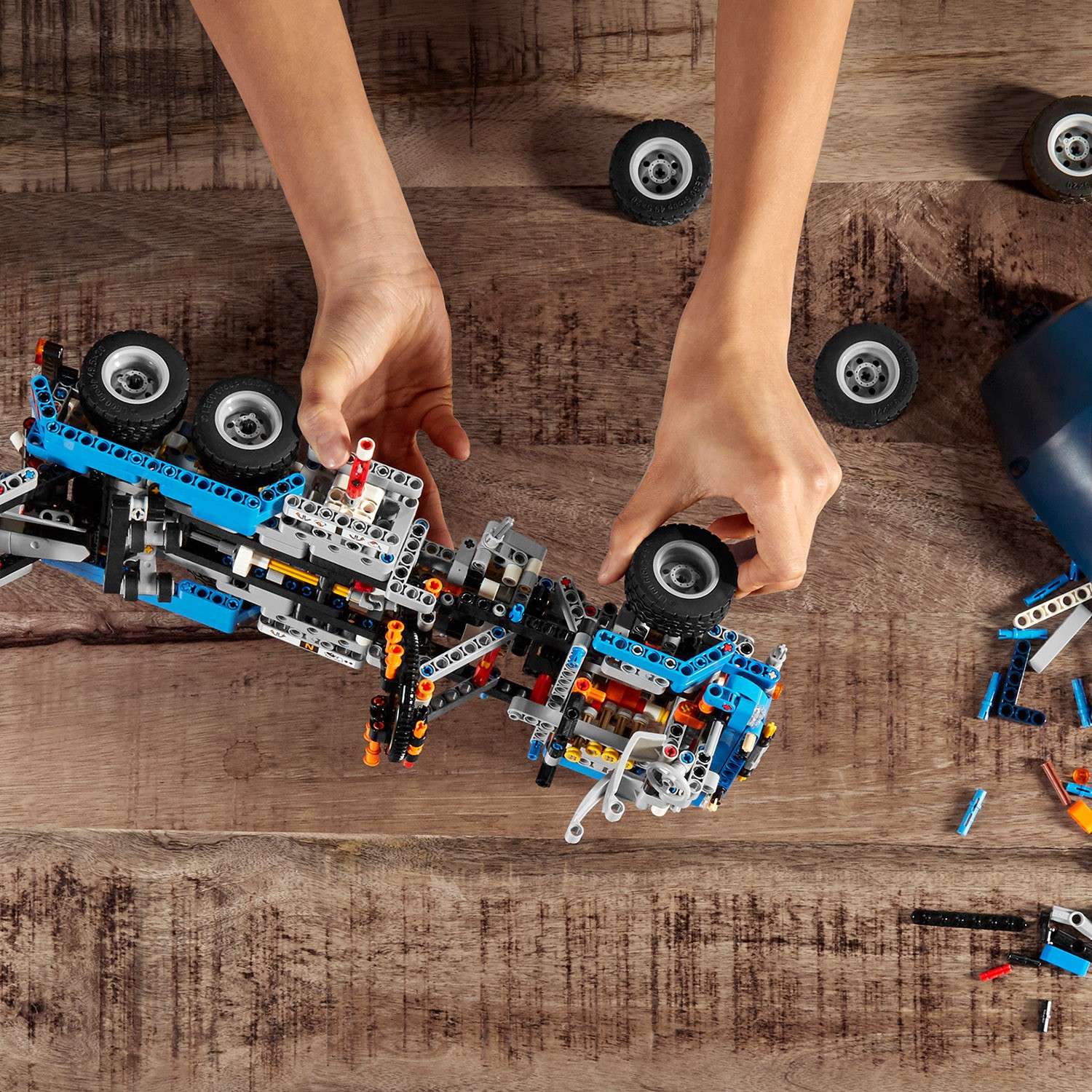 Конструктор LEGO Technic Бетономешалка 42112 - фото 10