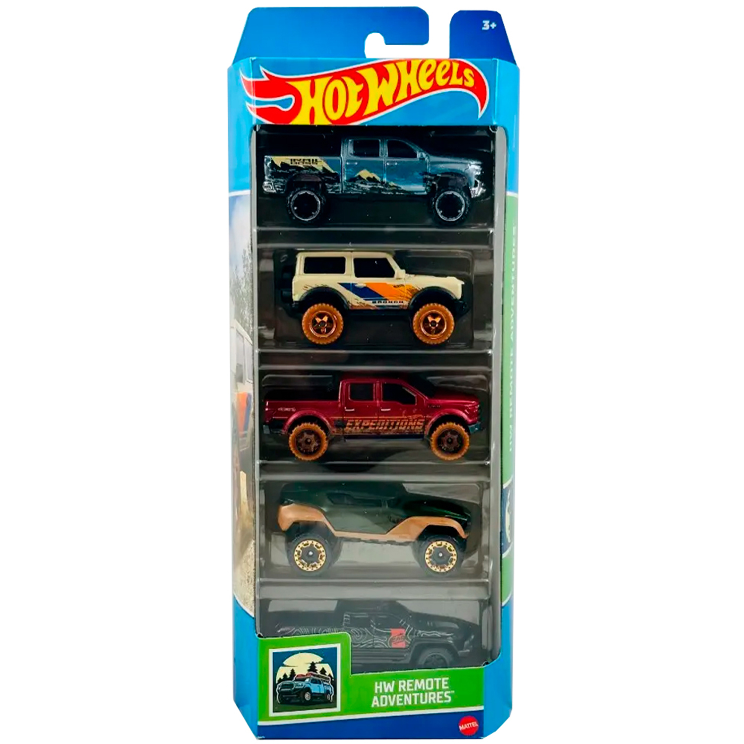 Игровой набор Hot Wheels remote adventures 1:64 без механизмов 1806-HLY74 - фото 1