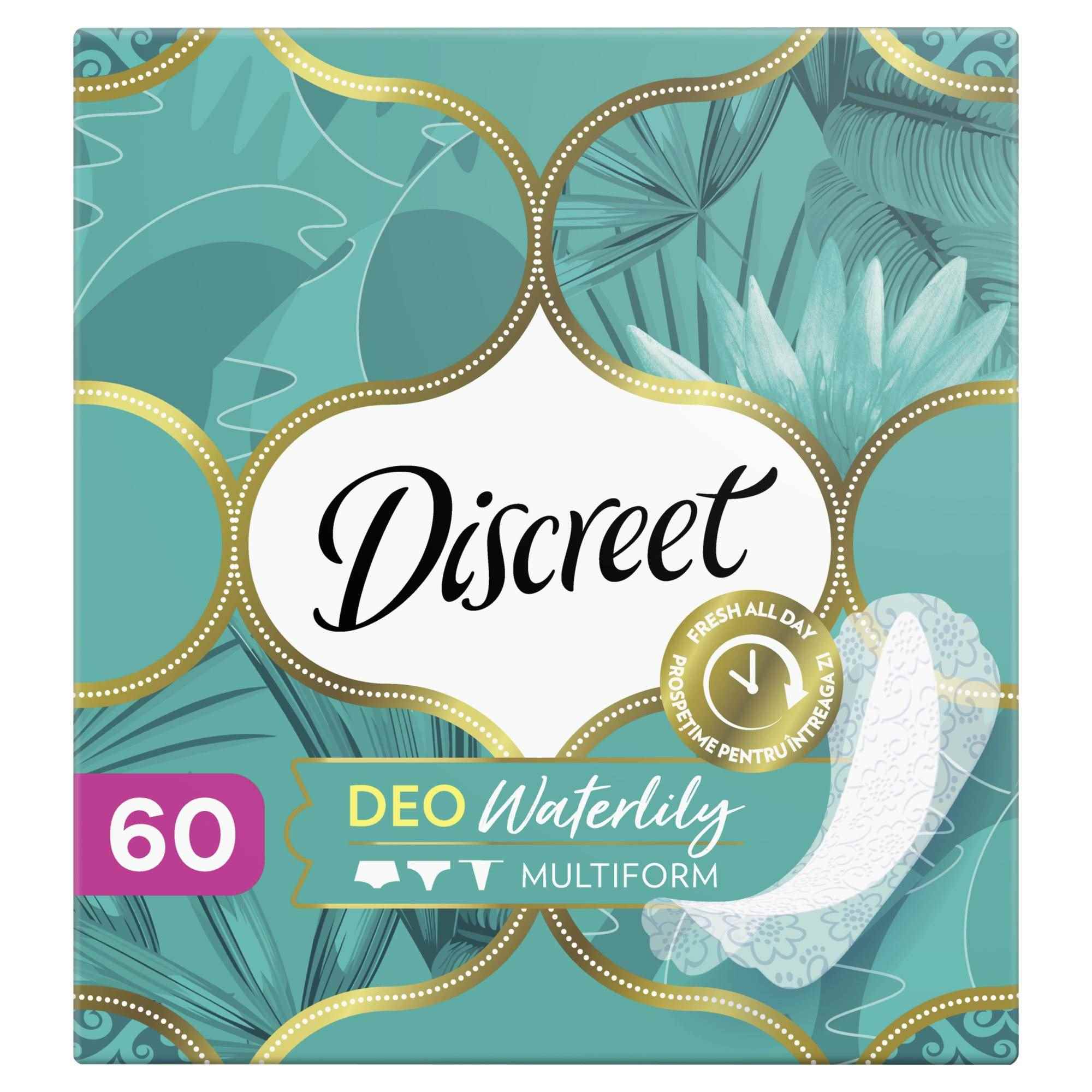 Прокладки гигиенические Discreet Deo Water Lily Multiform Trio на каждый день 60шт - фото 12