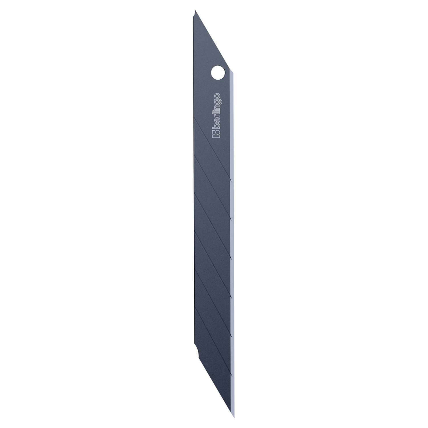 Лезвия для канцелярских ножей Berlingo 5шт черный цвет 9мм - фото 1