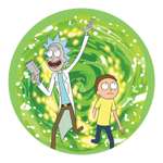 Коврик для мыши ABYStyle Rick And Morty Flexible Mousepad Portail диаметр 21.5 см