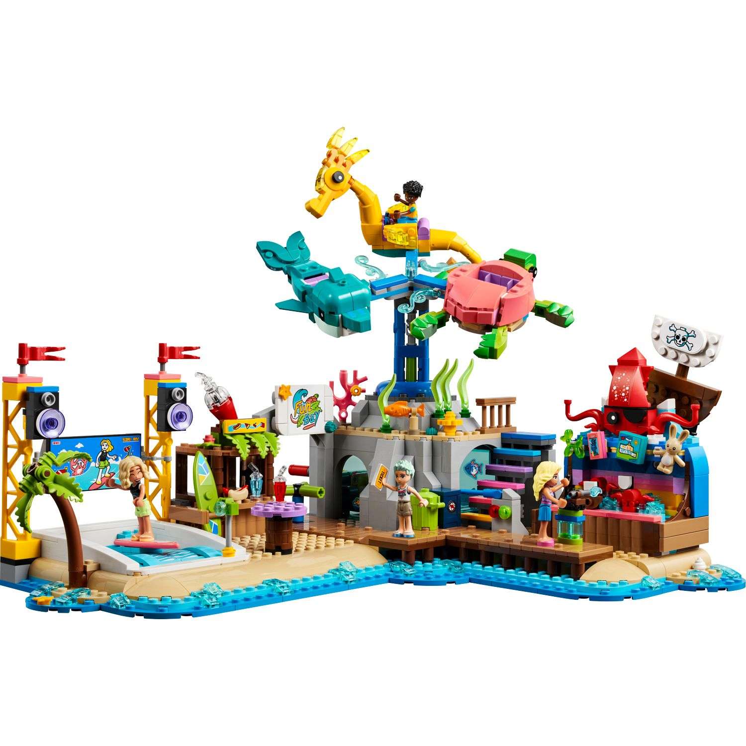 Lego friends beach store party