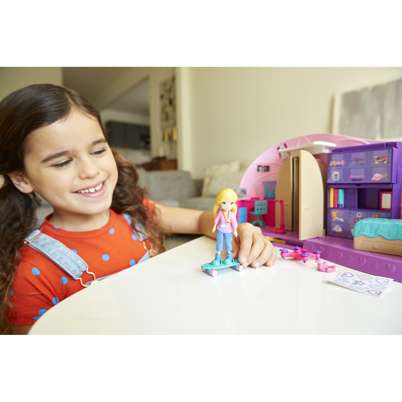 Набор игровой POLLY POCKET Go Tiny Комната FRY98 FRY98 - фото 19