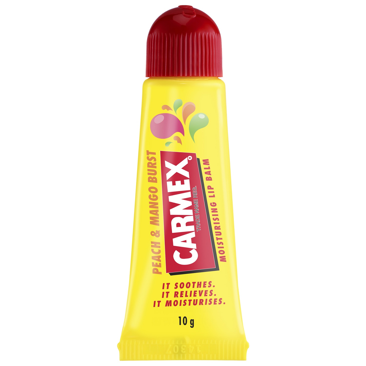 Бальзам для губ CARMEX Персик-манго в тубе - фото 1