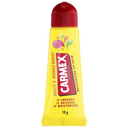 Бальзам для губ CARMEX Персик-манго в тубе