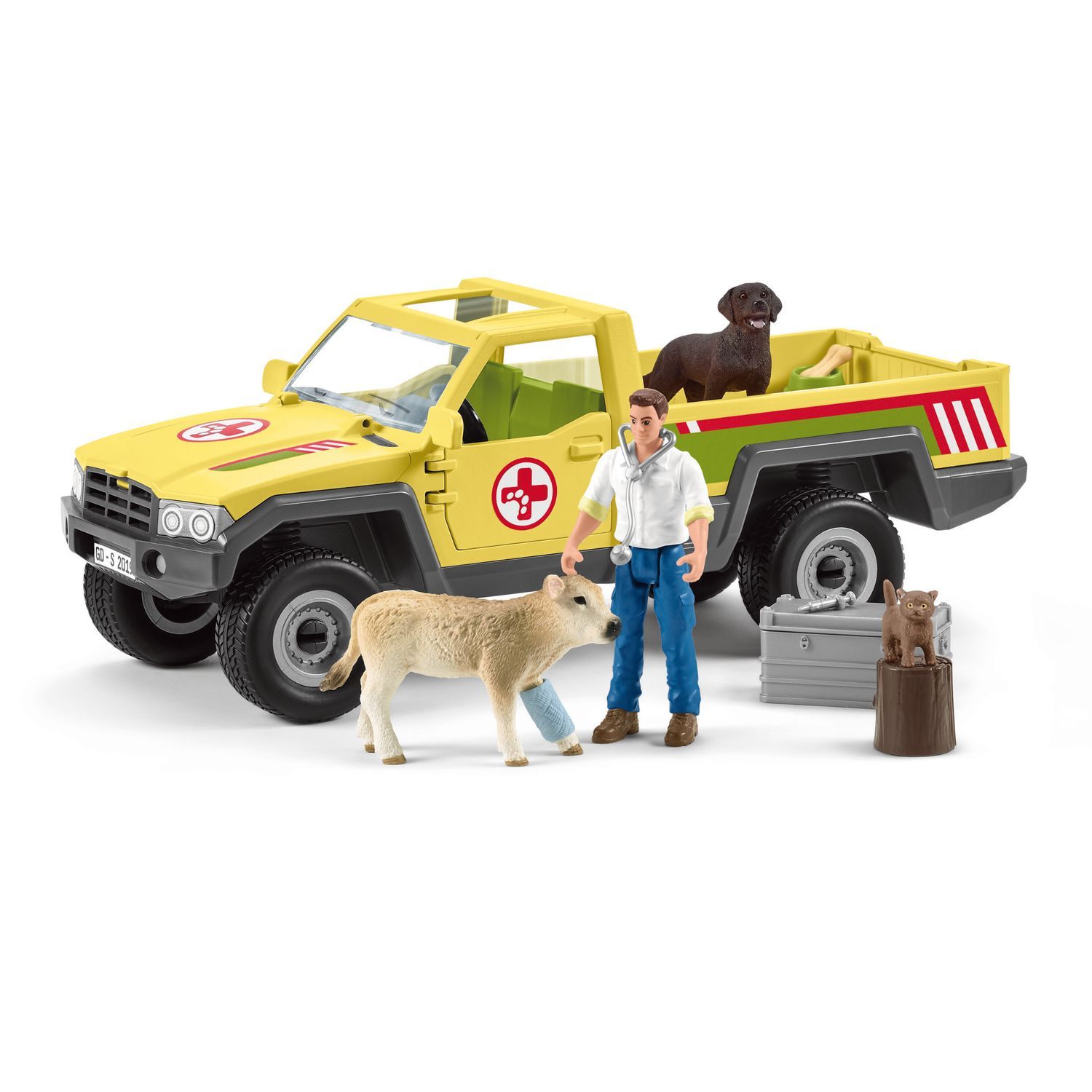 Набор SCHLEICH Визит ветеринара на ферму 12предметов 42503 - фото 1