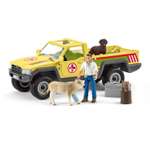 Набор SCHLEICH Визит ветеринара на ферму 12предметов 42503