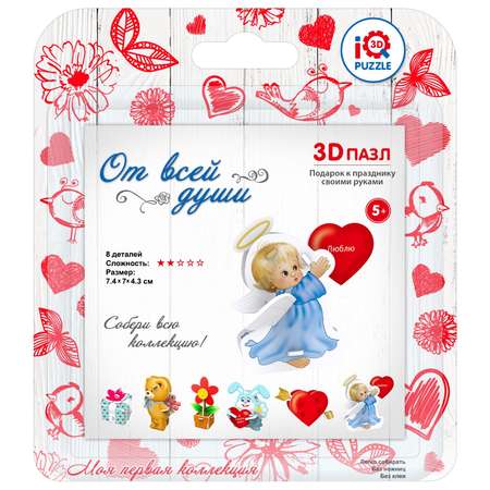 3D пазл IQ 3D PUZZLE Ангелочек